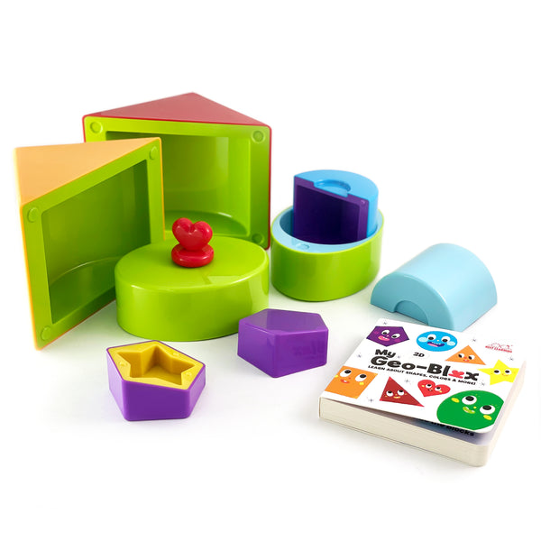 Product view of My Geo-Blox : Sorting Blocks Set Toy for Kids - BEST LEARNING