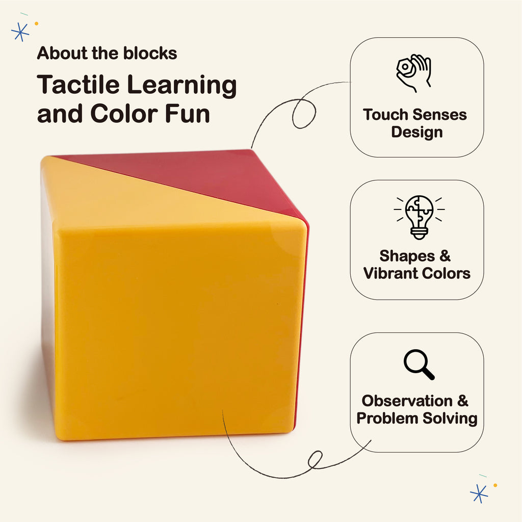 BEST LEARNING My Geo-Blox : Color Block Toy for Babies Toddler Infants