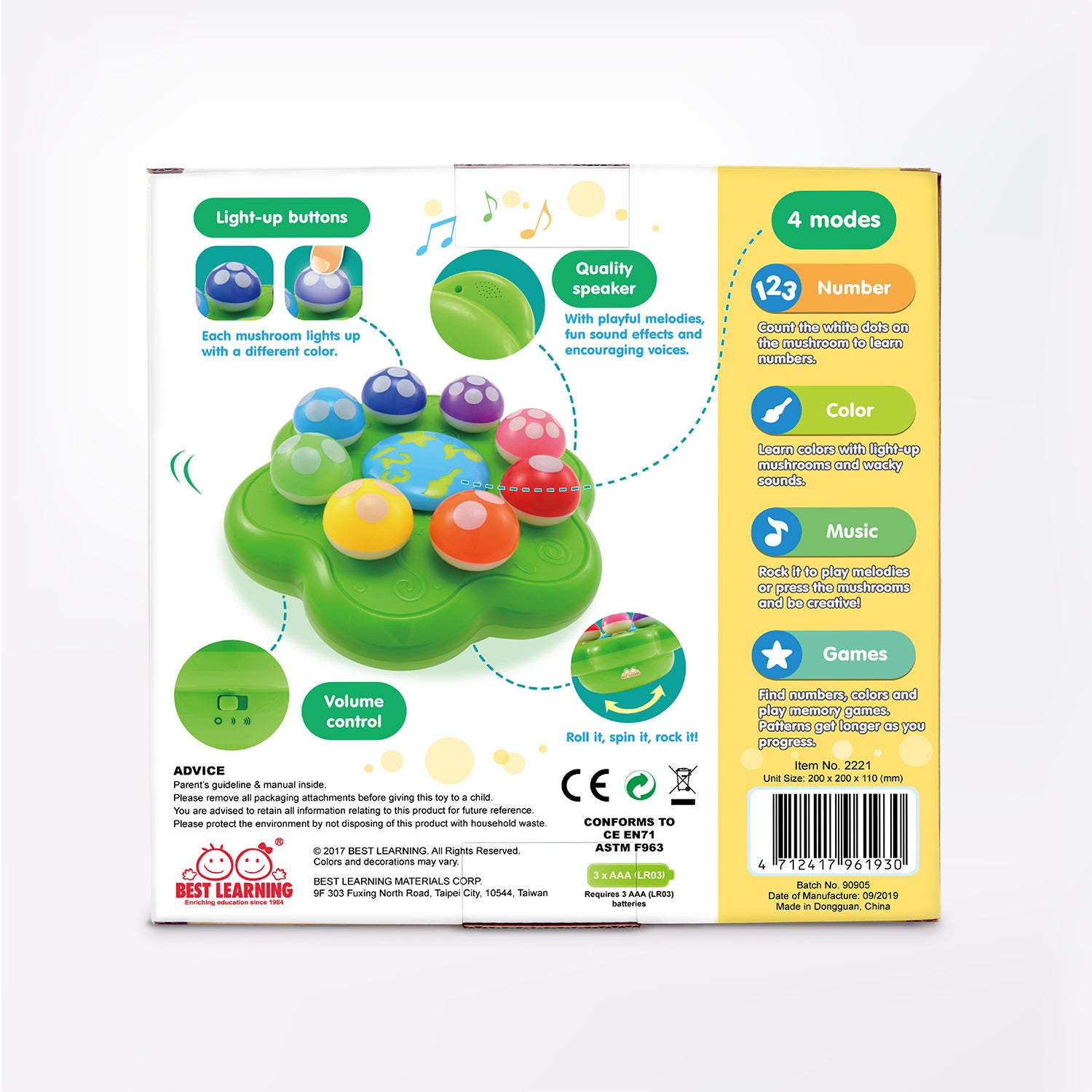 Mushroom Garden | Educational Learning Toys for Children