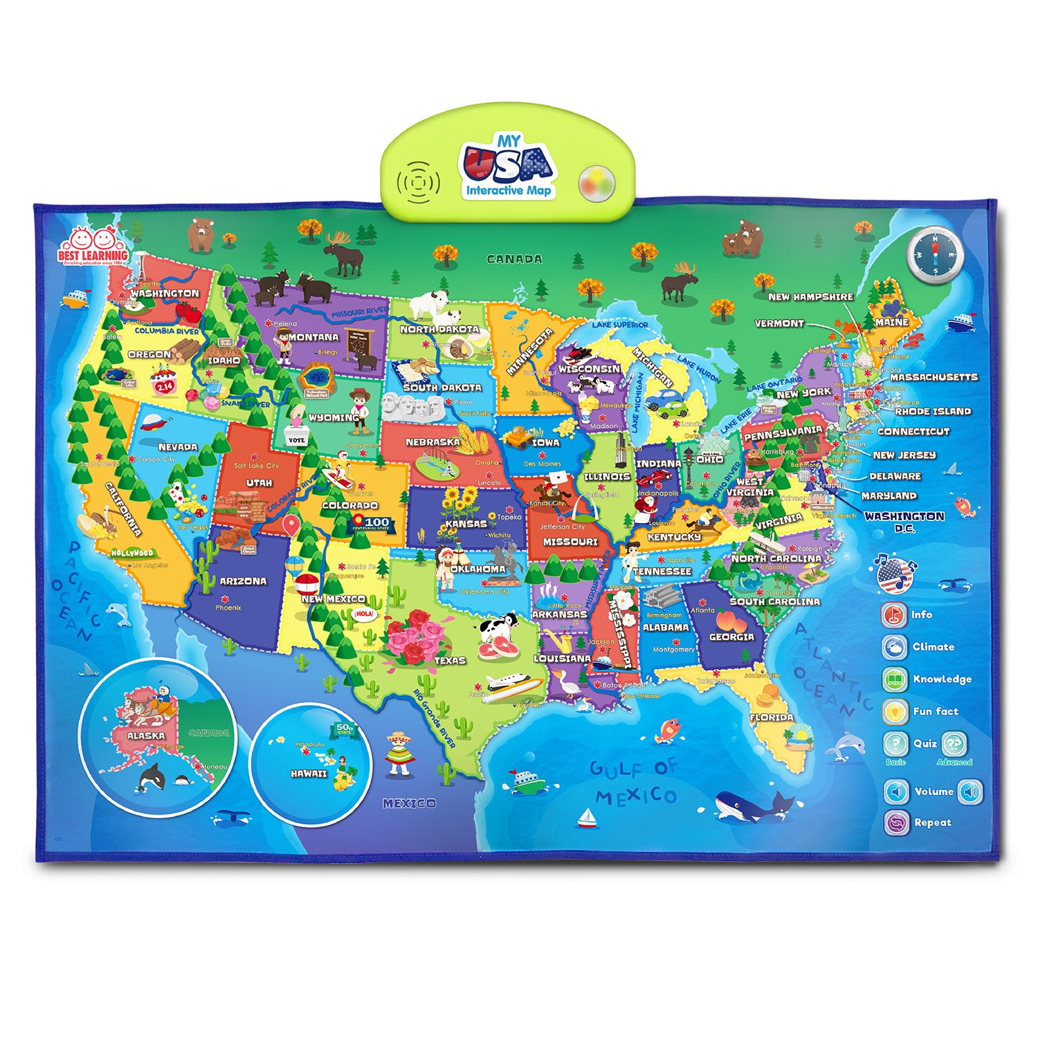 Digital Maps and Measuring Distance
